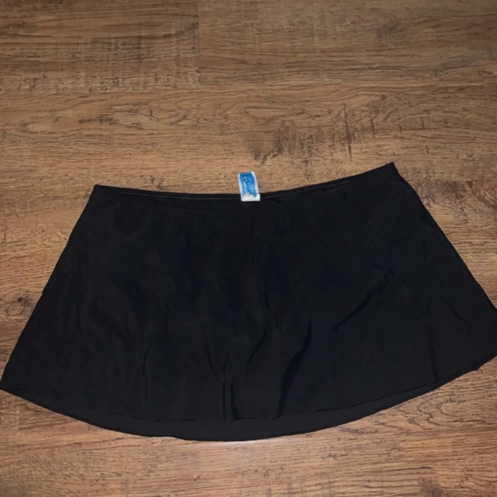 Beach belle swim skirt XL black